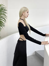 MQマキシスリットスカート/371. MQ maxi slit sk