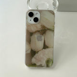 WhiteTulip- Spring Flower Phone Case