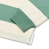 キルシースモールチェリーラグビーボーダーラインフーディー／UNI SMALL CHERRY RUGBY SHIRT KA [GREEN] (6597388664950)