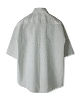 3 CHECK COMPLEX HALF SHIRT (6566840500342)