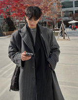 ASCLO Power Shoulder Stripe Coat (2color)