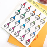A PEAKED HAT SASIM STICKER (6609831133302)
