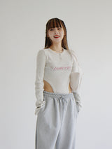 バタフライスーツTシャツ/Butterfly suit T-shirt (3color)