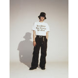リファインナイロンパラシュートパンツ / REFINE NYLON PARACHUTE PANTS_BK