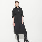 POCKET BELTED DRESS, BLACK (6629500125302)