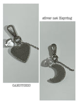 MADE silver net Keyring