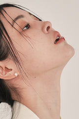 'バラ_ライン.E' ピアス