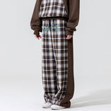 チェックポイントワイドジャガーパンツ / CHECK POINT WIDE JOGGER PANTS