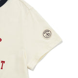 YOUTHHOSTEL GRAPHIC SEMI CROP T-SHIRT [IVORY]