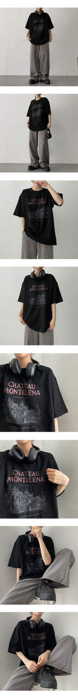 レナショートスリーブTシャツ / Lena's short-sleeved T-shirt