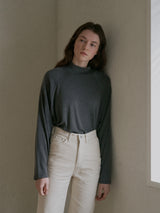 Raglan high-neck top (6635898175606)