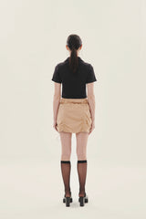 シャーリングミニスカート/SHIRRING MINI SKIRT