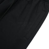 BIG SCRIPT LOGO EMBOSSING SWEAT PANTS BLACK 
