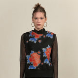 VINTAGE FLOWER WOOL VEST (6658511274102)