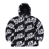 ロゴフーディーウェルロンパーカ/BSR2223FWJK001 LOGO HOODIE WELLON PARKA BLACK