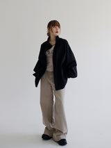 トラジョンワイドパンツ / no.5186 Trasion Wide Pants (2color)