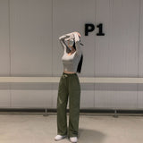 リフレッシングナイロンワイドカーゴパンツ