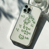Green - Is My Life iPhone ケース
