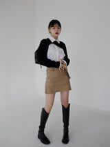 ディアグニットボレロ / Diag Knit Bolero (4color)