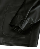 87-STAN032 [VeganLeather]ボールドウェイスティッチレザージャケット