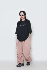 カラーカーゴナイロンパンツ / color nylon cargo pants