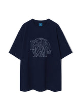 ステッチロゴ半袖Tシャツ / DML Stitch Logo Short Sleeve T-shirt T78 Navy