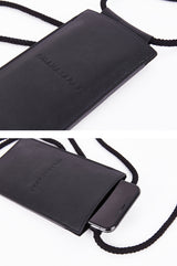 携帯ホルダーロゴバッグ/ Phone Holder Logo Bag