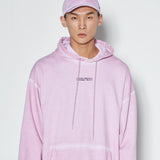 Washed Drop Hoodie (HAND MADE) - PINK (6674963071094)