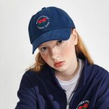 Logo Ball cap [Navy] (6610298175606)