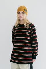 オールドストライプロングスリーブ / BSR2223FWPO029 OLD STRIPE LONG SLEEVE BLACK