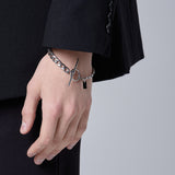 ロングトグルバーチェーンブレスレット / LONG TOGGLE BAR CHAIN BRACELET