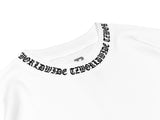 TZ RIB OVERSIZED LONG SLEEVE TEE - WHITE