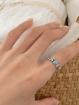ナインフラワーリング / [925silver] Nine Flower Ring