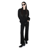 MINIMAL ROUND KNIT BLACK