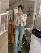 ND Semi Slim Bootcut Denim Pants