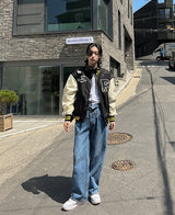 theボタンデニムパンツ (2 color) (6699545297014)