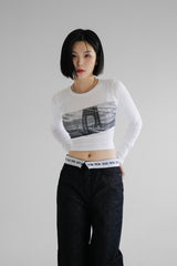 オビオープンデニムパンツ / no.7710 Obi Open Denim Pants