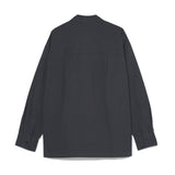 イージーオーバーサイズシャツ / EASY OVERSIZE SHIRTS [CHARCOAL]