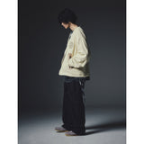 Vローハンド刺繍ジャケット / V-LOW HAND EMBROIDERY JACKET_ECRU