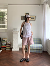 [MADE] リベットメッシュ裏地水遊びナイロンパート3ショーツパンツ/RIVET MESH LINING WATER NYLON THREE PARTS SHORTS PANTS