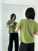 バックスティッチTシャツ