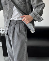 No. 57 ウォッシングワイドパンツ / No. 57 Washing Wide Pants (4 colors)