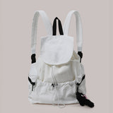 Rustle String Backpack - White