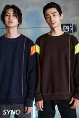Color Blocked Sweatshirt Ver.1 (6593887207542)
