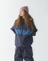 OG3Lフーデッドジャケット/BSR2223FWJK070 BSRBT OG 3L HOODED JACKET NAVY