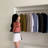 [7color] Paris Pintuck Loose Fit Shirt