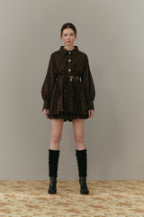 Pleated jacket