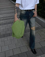 TR2459 Indigo Teen Vintage Denim (XS ~ L)