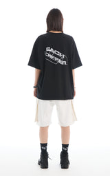 リフレクティブオーバーサイズTシャツ