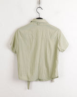 Oa tie set pocket collar southern shirt